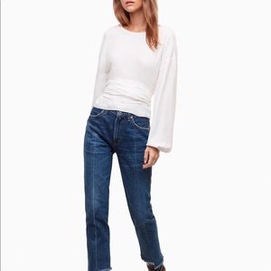 Aritzia Foix Blouse